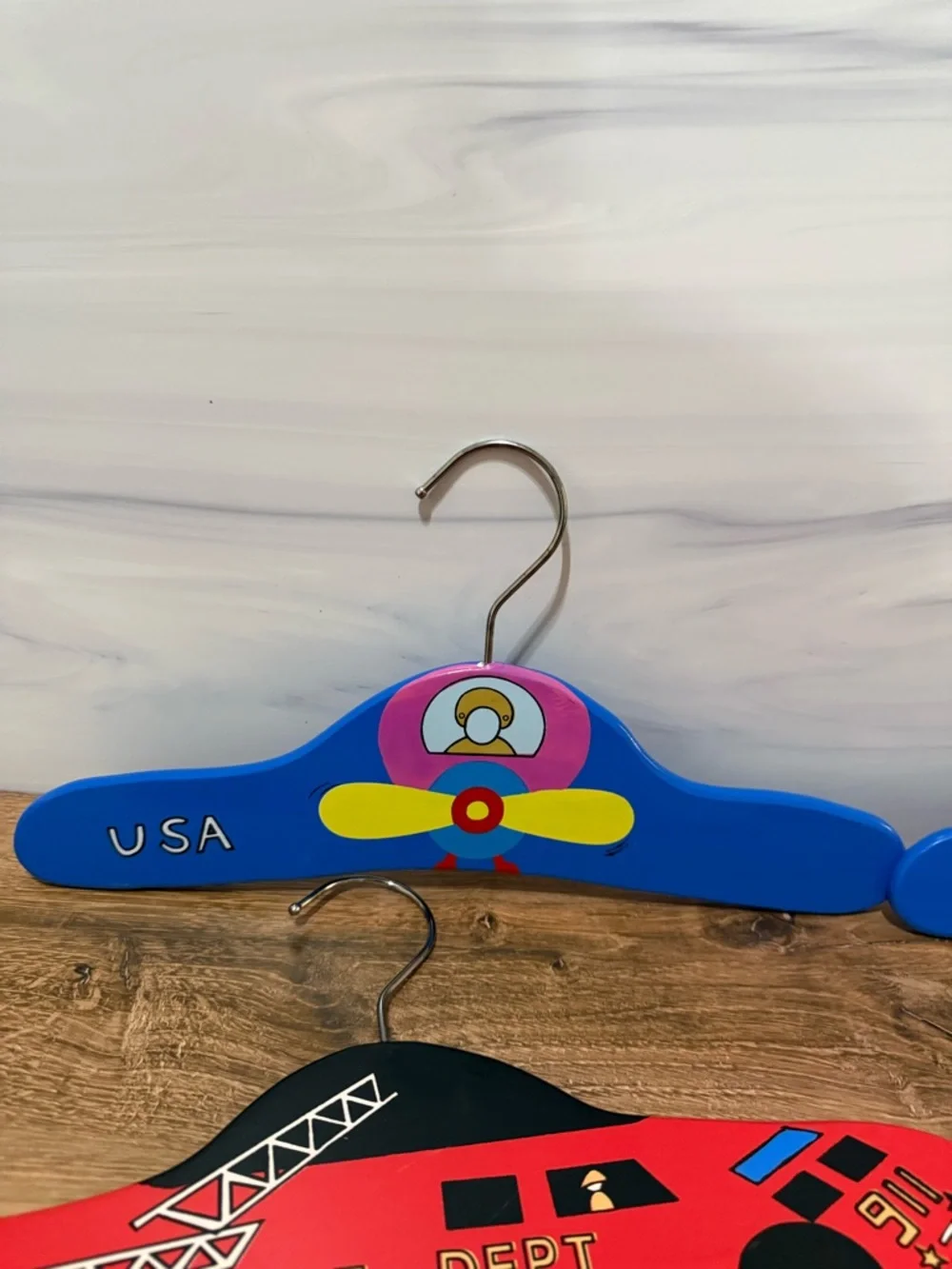 Kidorable Wooden Hangers Vehicles Set 5